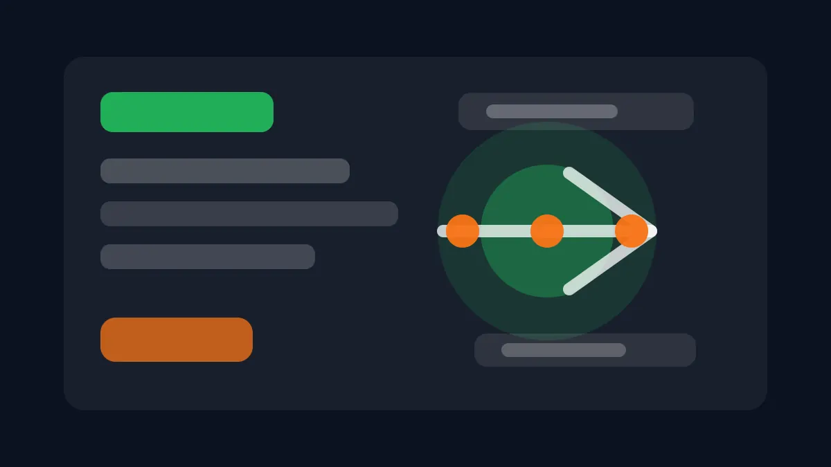 Abstract execution workflow illustration for customer reactivation automation