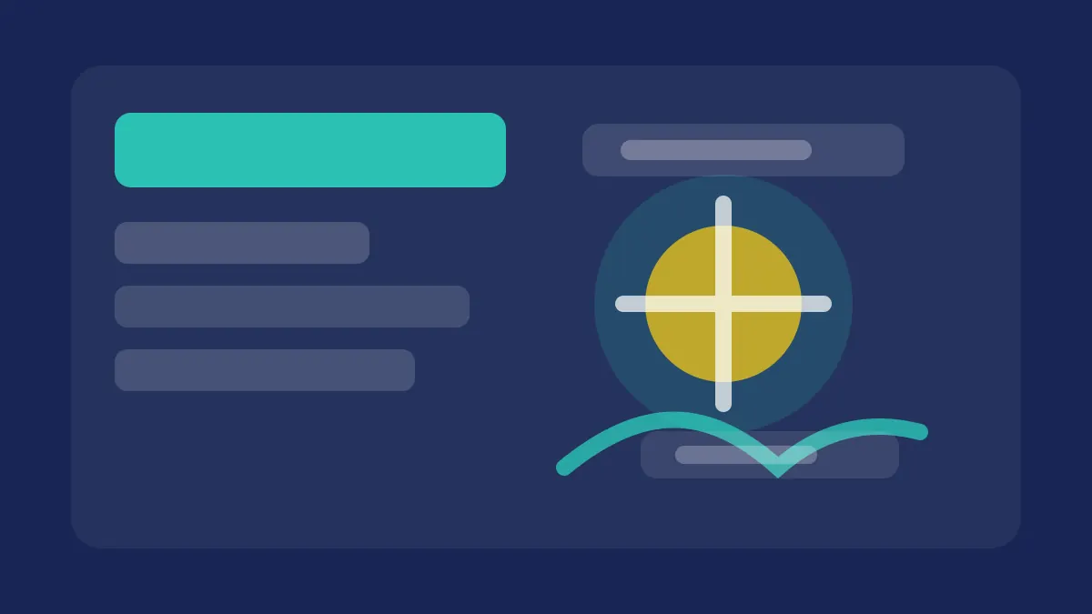 Abstract operational dashboard illustration for missed call text back automation